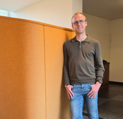 Van hardloopevenementen tot interne administratie: Guus houdt graag alles in beweging
